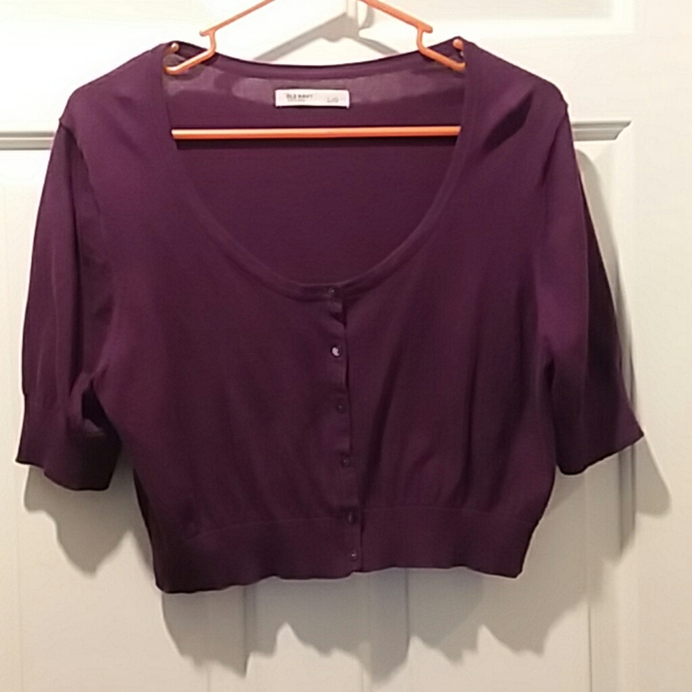Crop sweater